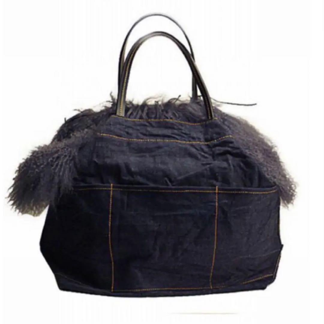 ファー トートバック 新品未使用