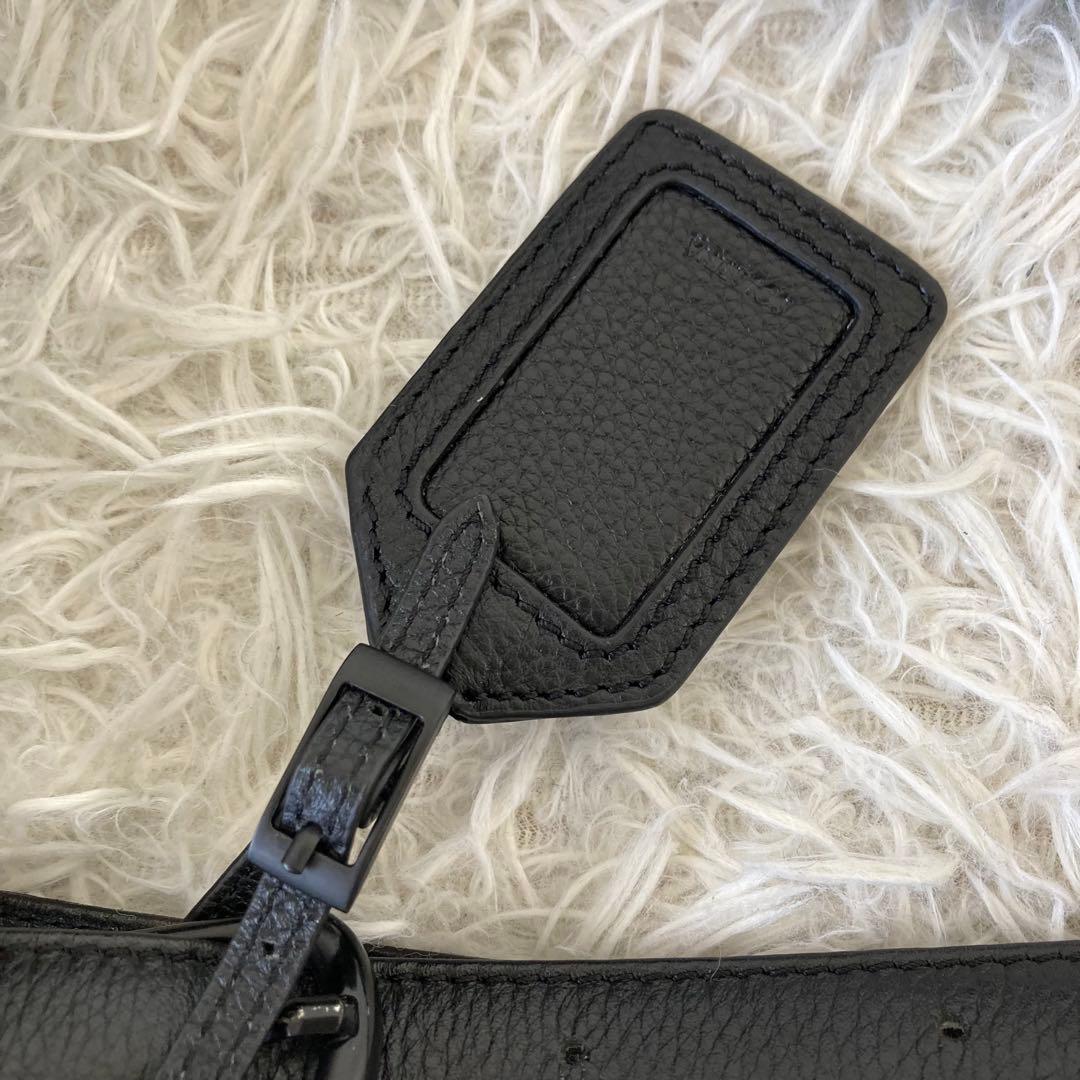 SOLATINA✨ビジネストート　レザー　ハンドル調節可　A4PC収納可　メンズ