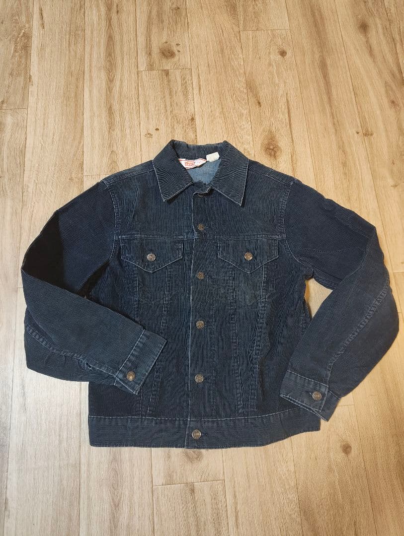 70s Levi’s 70505-1517 ブラック コーデュロイ USA製38