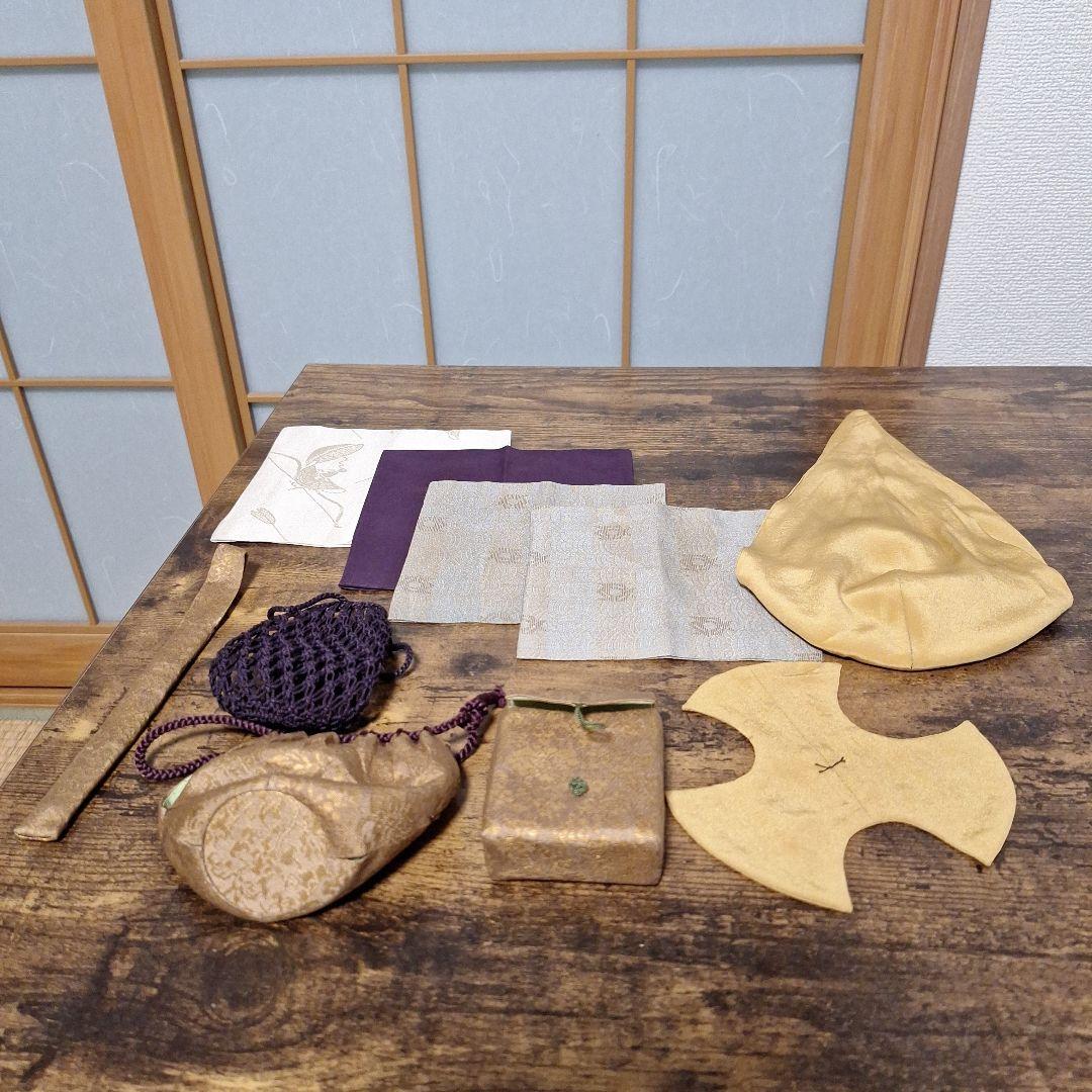 masato watanabe　御所籠　茶道具　一式 セット　色紙点前