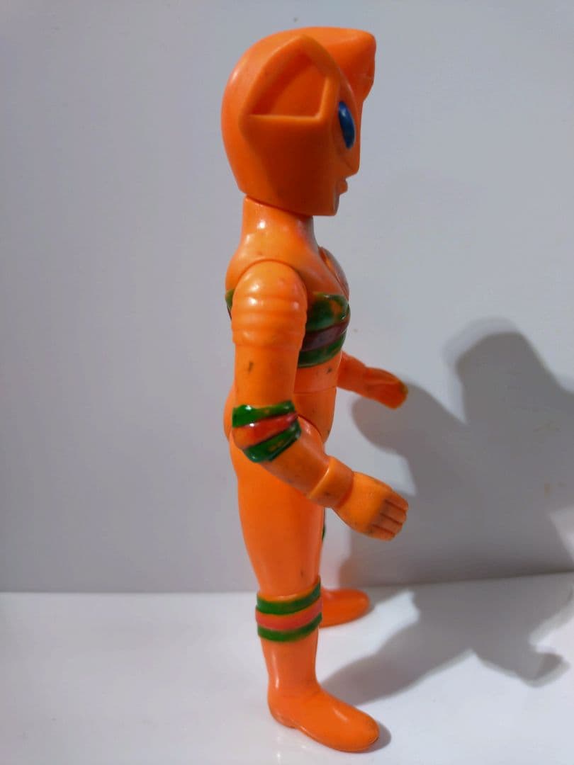 ブルマァク☆トリプルファイター☆1970年代の希少ソフビフィギュア☆約15cm