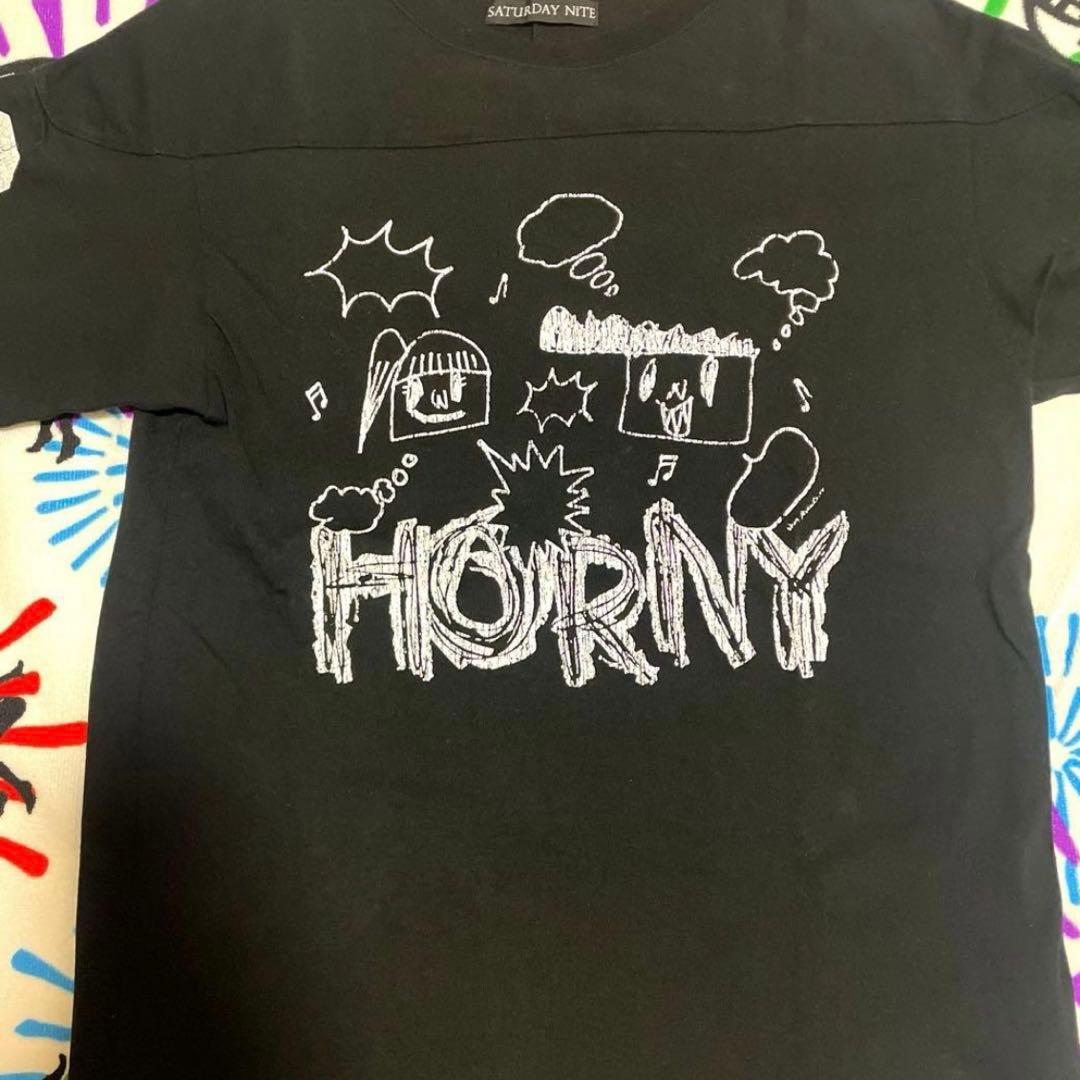氣志團　綾小路 翔　SATURDAYNiTE HORNY 七分袖Tシャツ