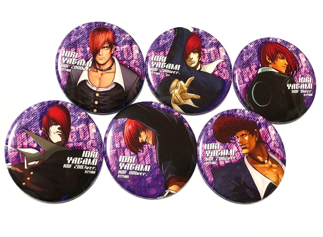 八神庵　KOF 缶バッジ6点