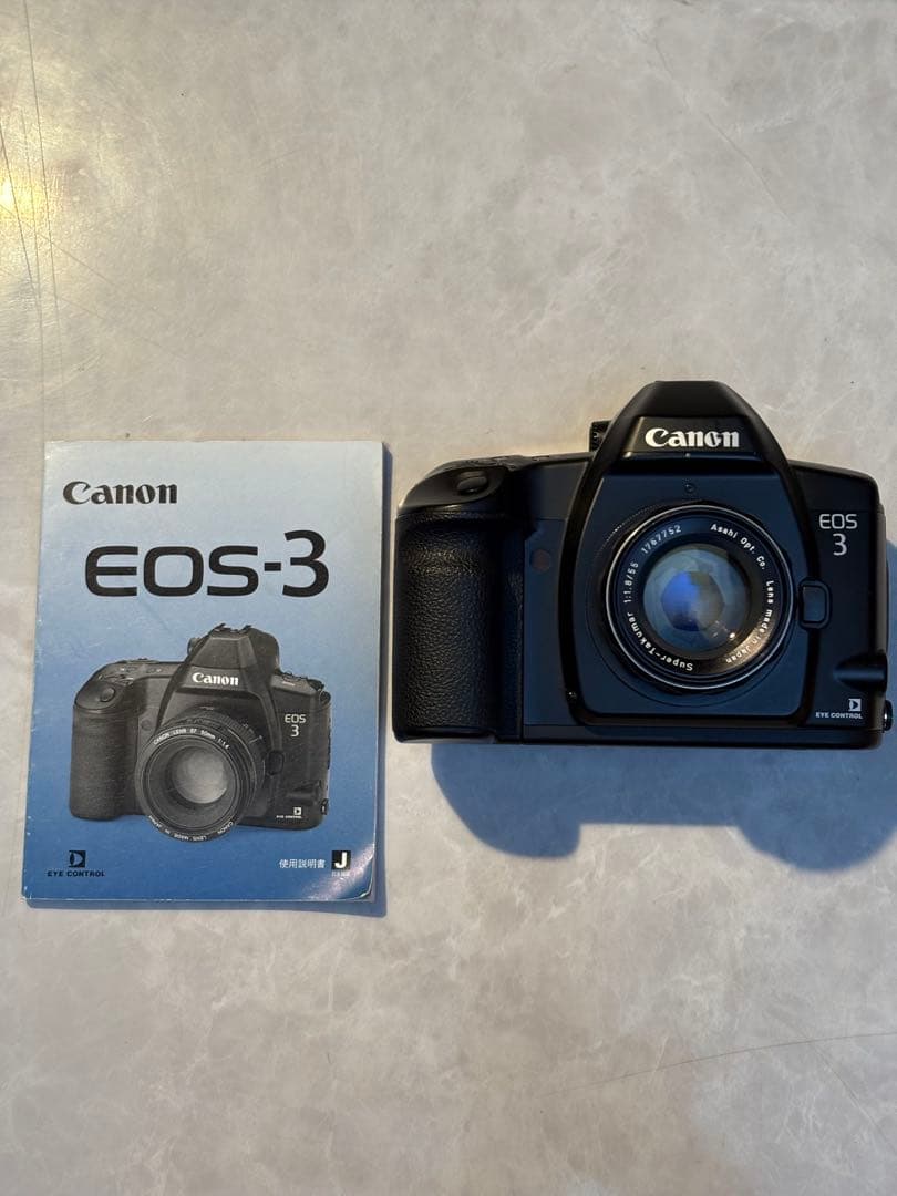 Canon EOS-3 Takumar50/1.8 M42アダプター付き