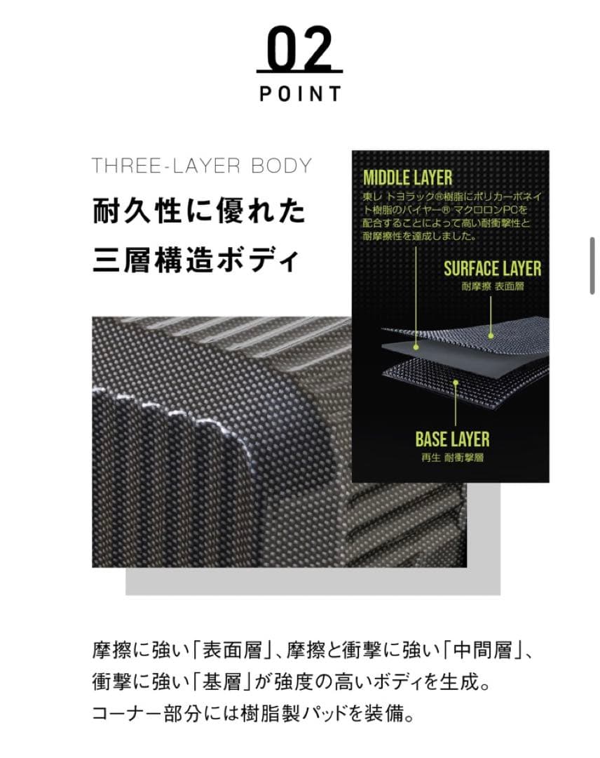 スーツケース キャリーケース Mサイズ 静音ryokuenkazubill