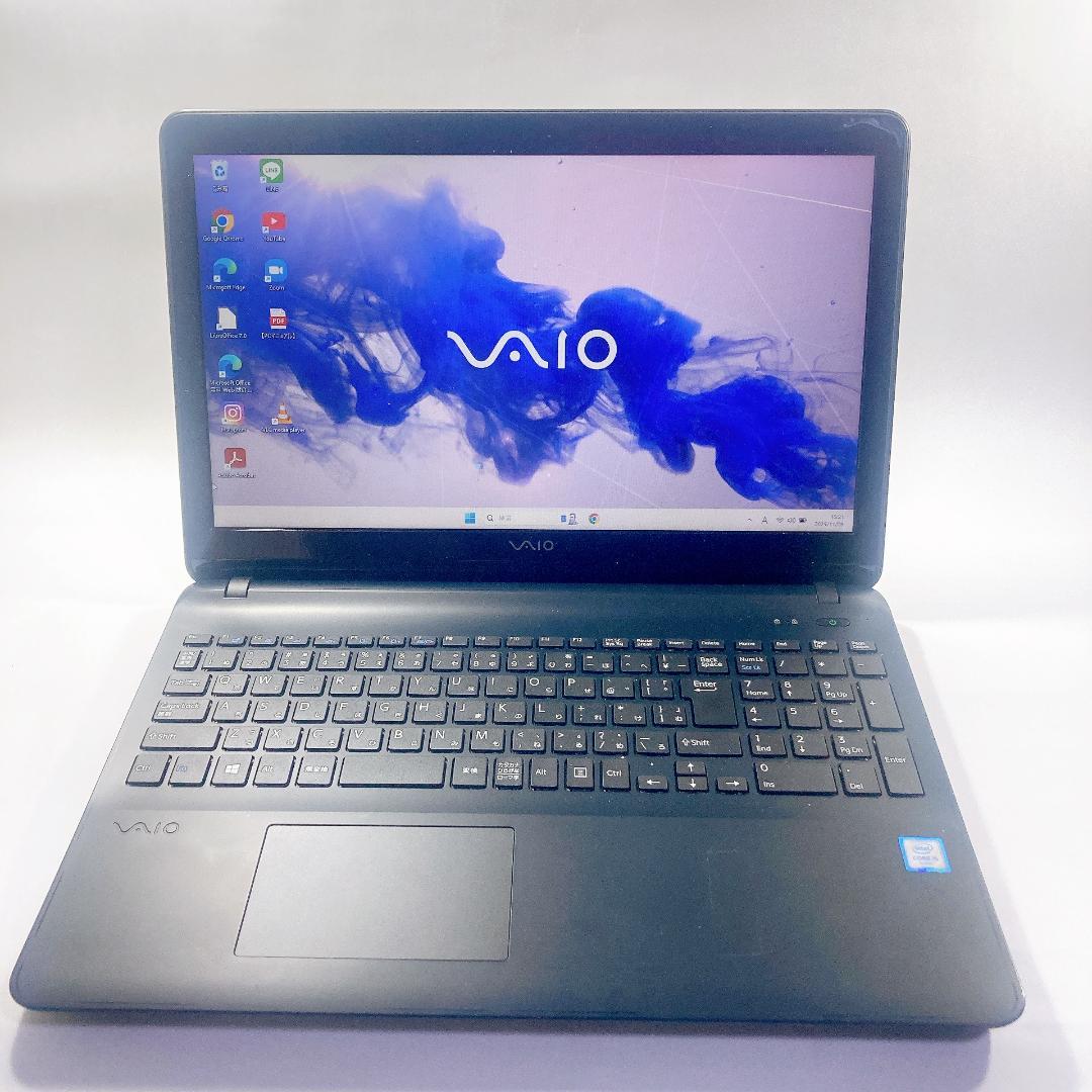 w94✨VAIO /Core i5 /8GB/ 爆速SSD✨すぐ使えるノートPC