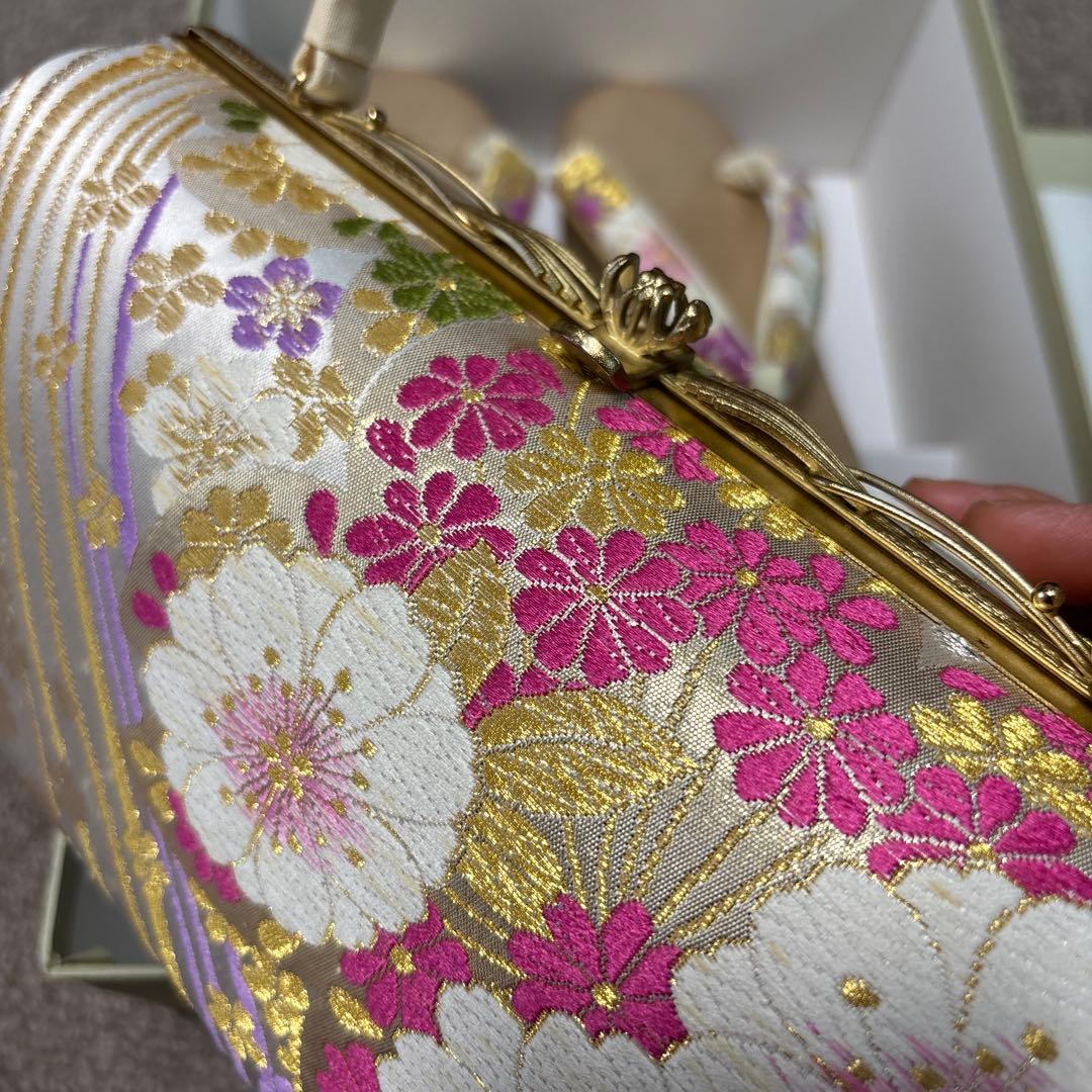 11/23まで❗️美品！和装用　草履・バッグセット