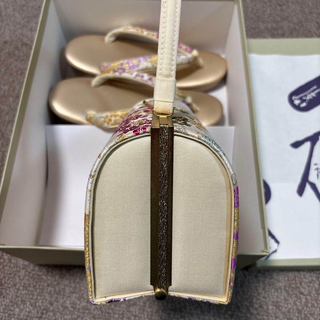 11/23まで❗️美品！和装用　草履・バッグセット