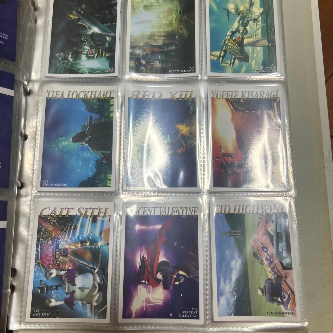 【初版】ファイナルファンタジー7 カードダス 140枚コンプリート　特典付