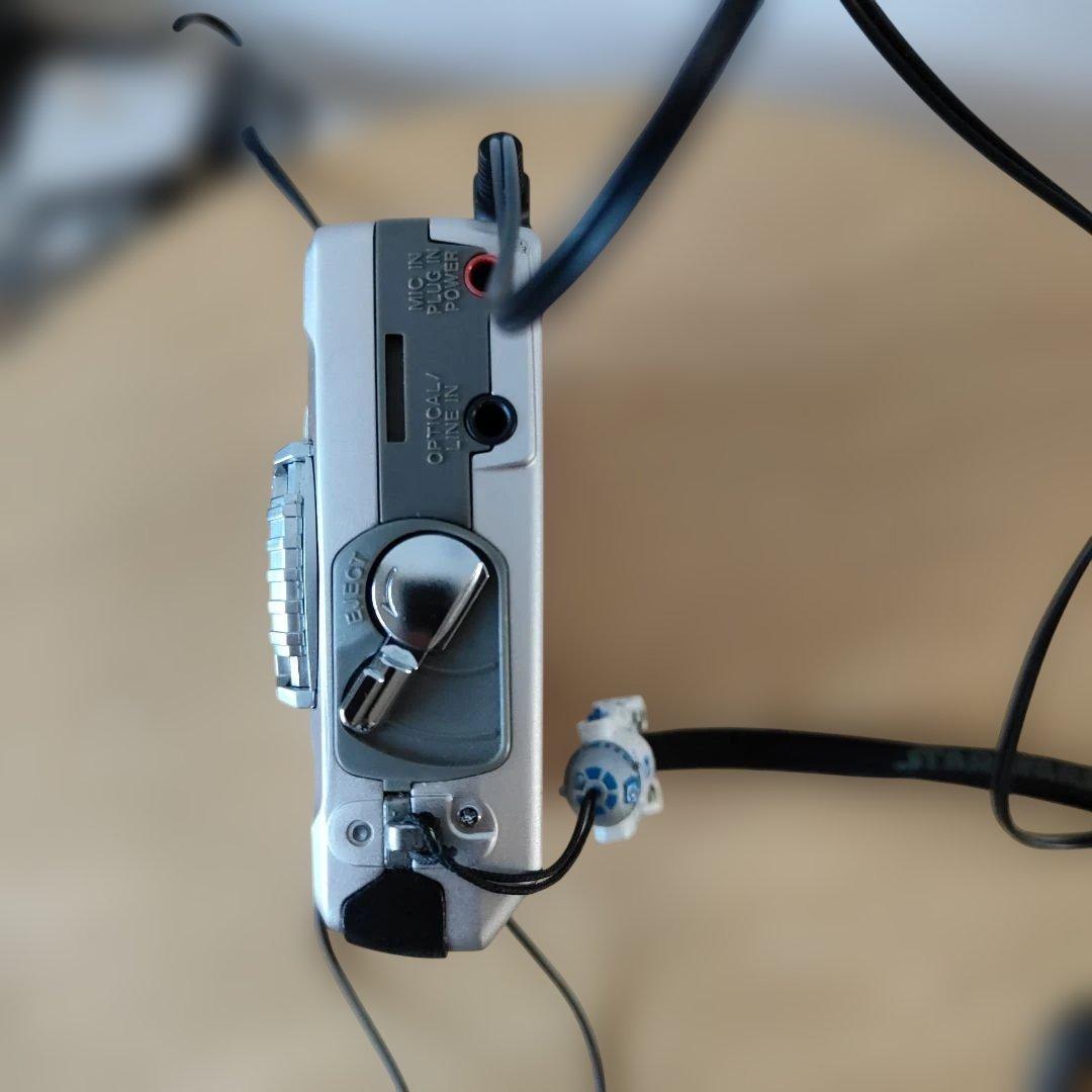 SHARP MD-MS722-S ポータブルMDプレーヤー