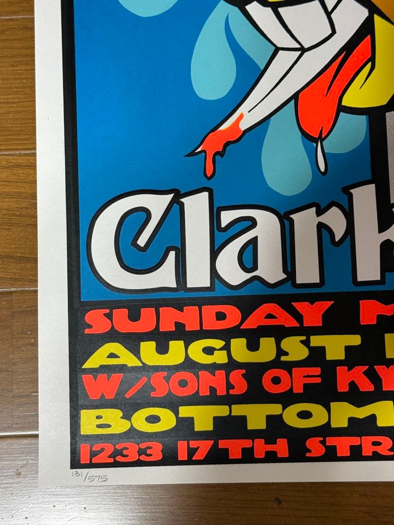 Kozik 1996⭐︎Clarke Nova シルクスクリーンポスター