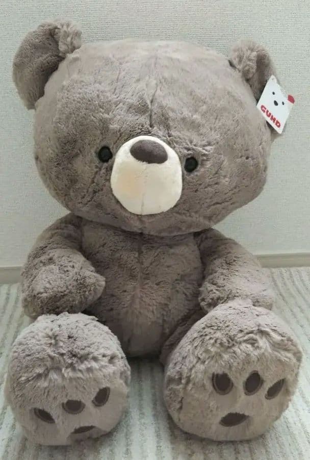 GUND ぬいぐるみ 特大 くま モカ ふわふわ 癒し♪