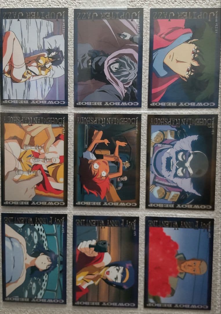 COWBOYBEBOPトレーディングホビーカードノーマルカード79枚