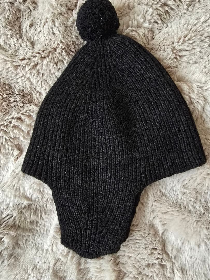 【未使用】マーガレット・ハウエル／カシミヤ・ シルク ニット キャップ ビーニー