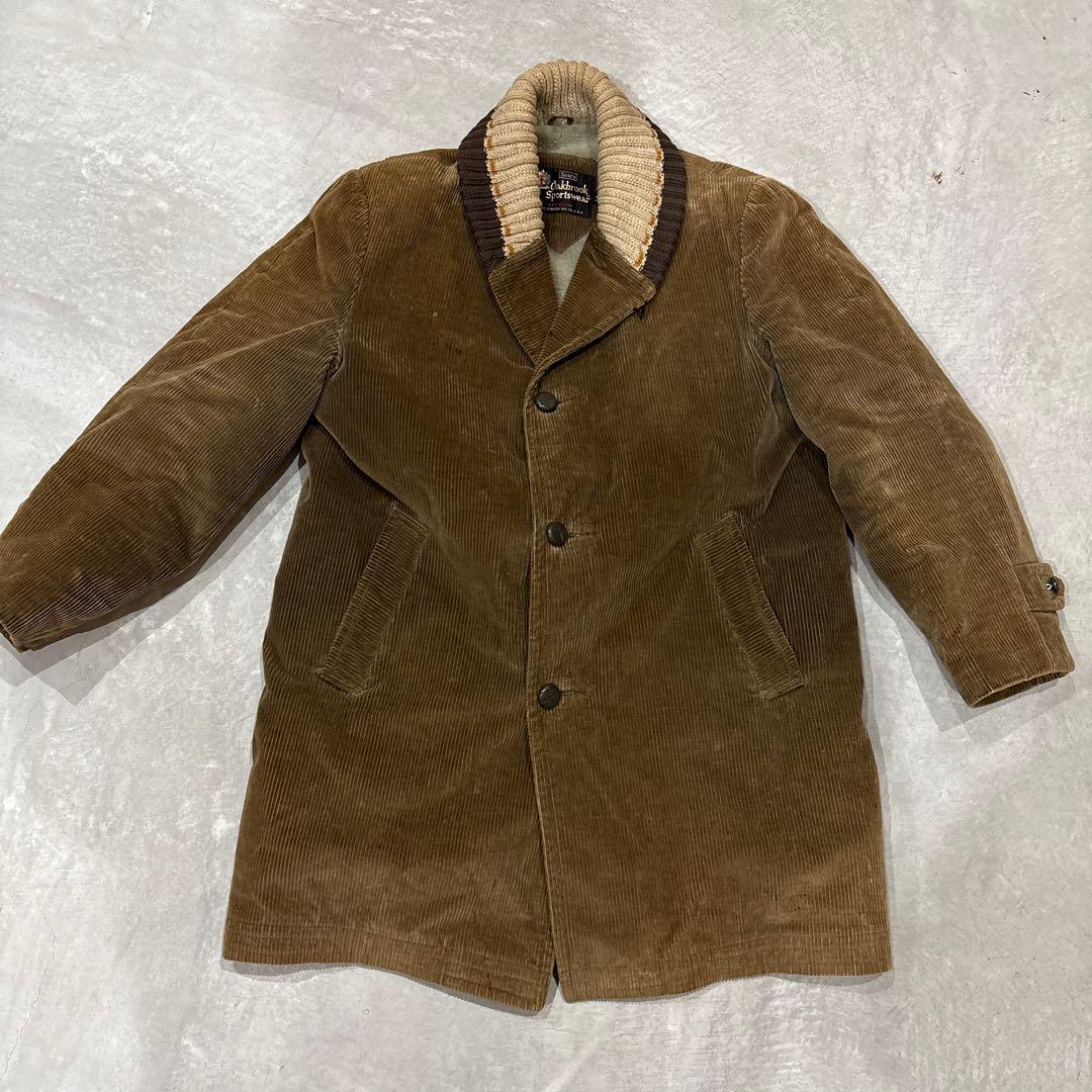 70s　sears ファラオコート ヘチマ襟