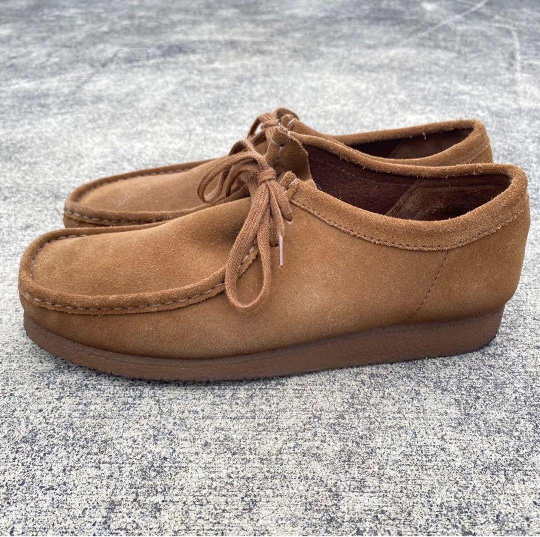 美品　クラークス　ワラビー　コーラ　茶　スウェード　ブーツ　 UK10