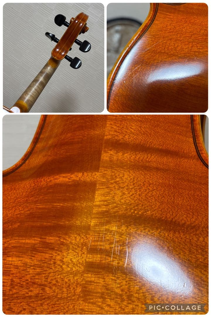 【弦交換済み】スズキ　バイオリン　No.540 3/4 1986年