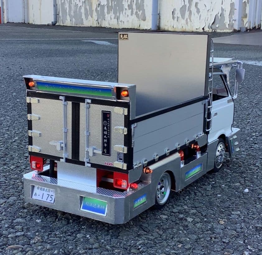 最終値下げ★デコトラ★ラジコン★wpl d12★オリジナル架装