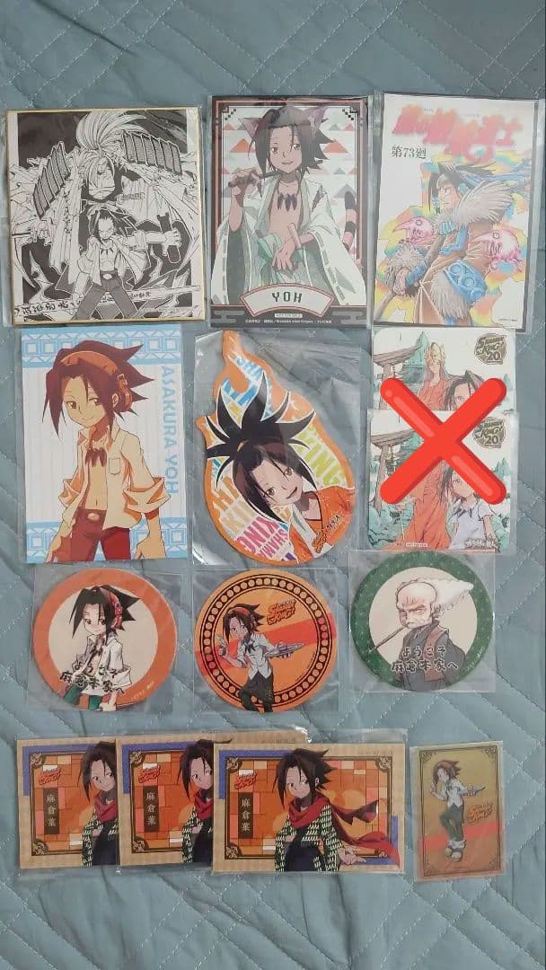 シャーマンキング マンキン 麻倉葉 グッズセット