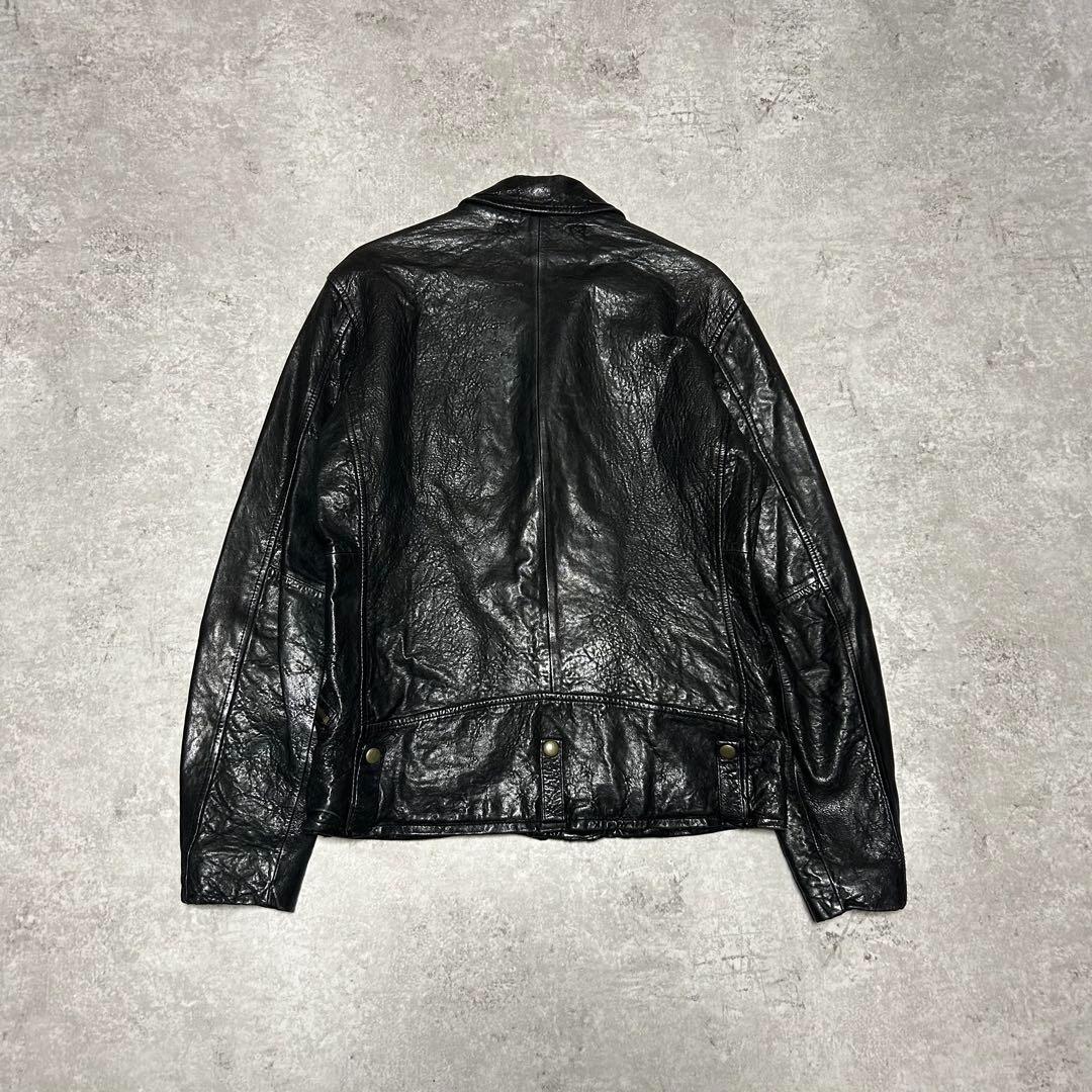 AVIREX 上野商会　leather riders bomber 羊革　本革