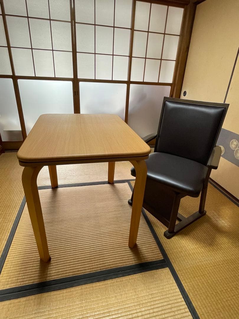 木製天板 ダイニング炬燵セット-1 (デスク炬燵、掛け布団)