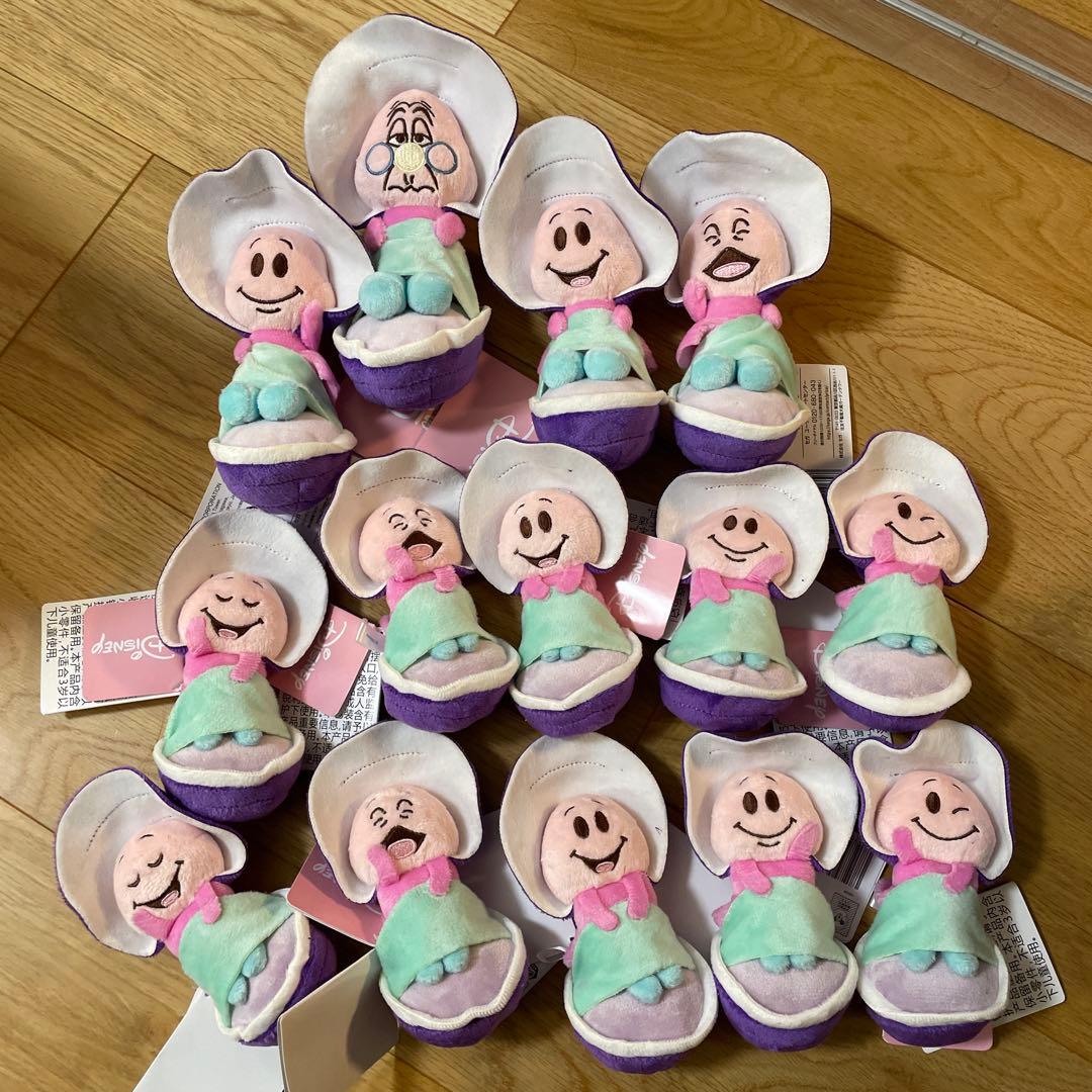 ヤングオイスター　マスコット　ぬいぐるみ　14匹