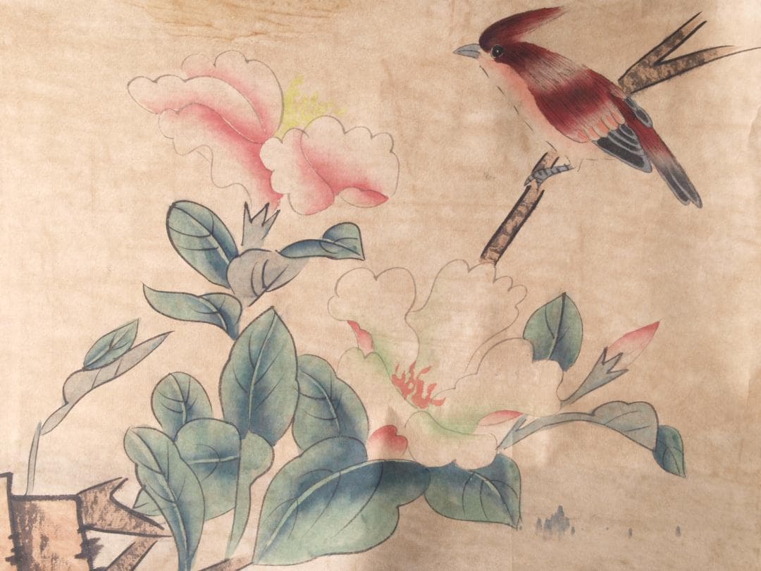 骨董市仕入れ品　中国清時代作品　金城様　激安骨董品AK1564A11-4