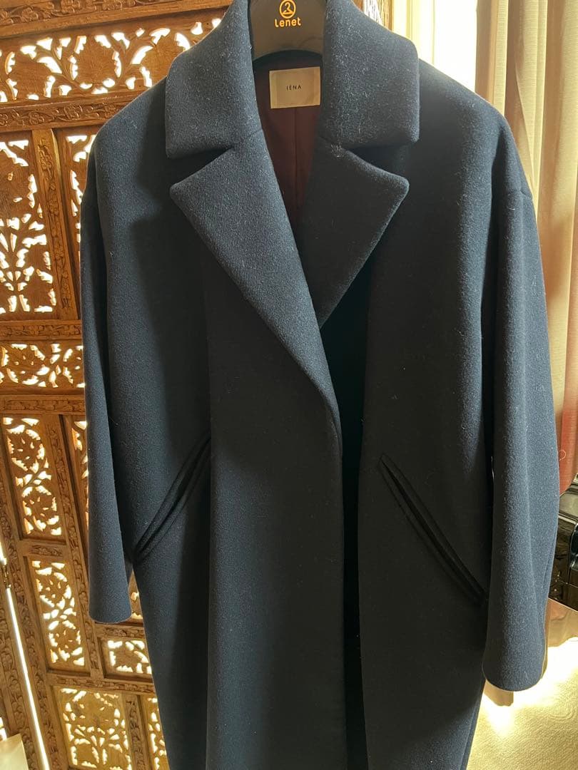 【シーズン終了のため大幅お値引！】極美品IENA MANTECOチェスターコート