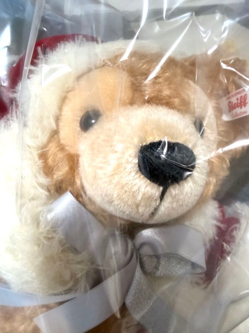 ダッフィー シュタイフ クリスマス TDS限定 ２０周年 ぬいぐるみ ディズニー