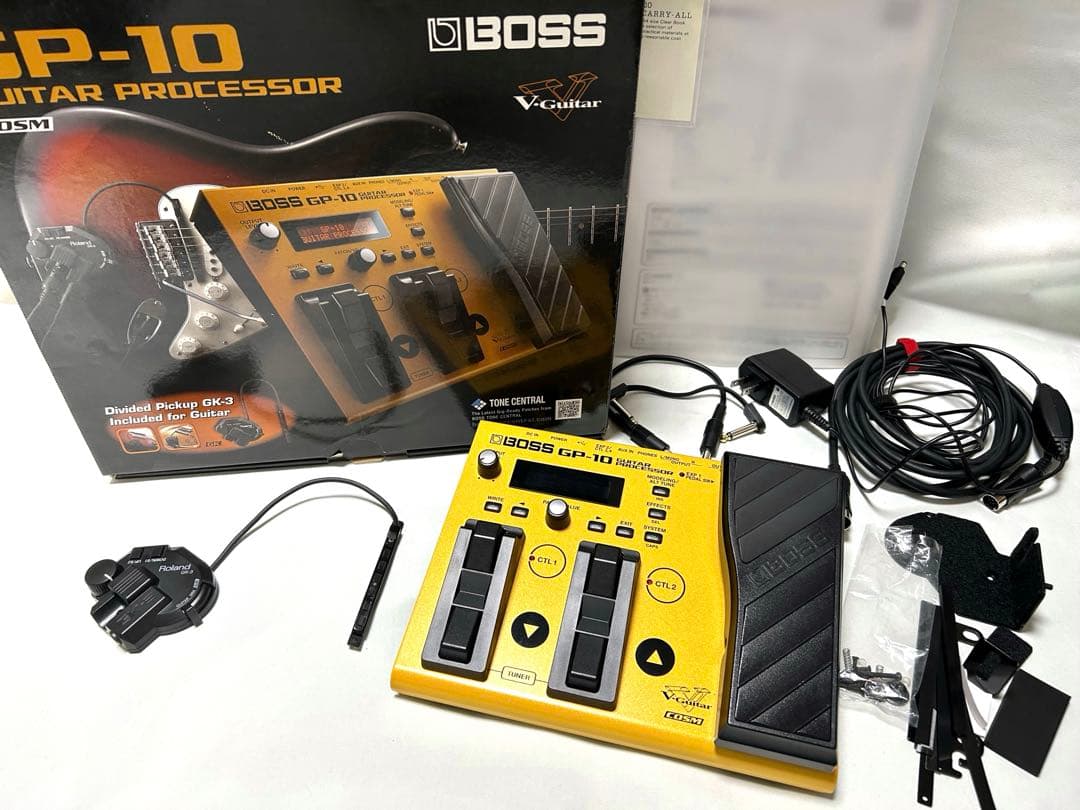BOSS GP-10GKギタープロセッサー(GP-10 GK-3セット)