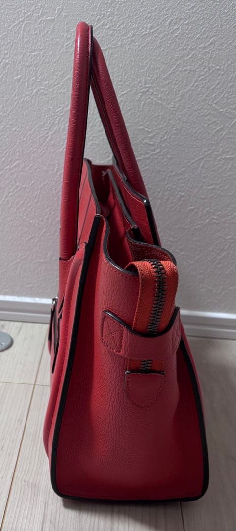 CELINE レッド ハンドバッグ