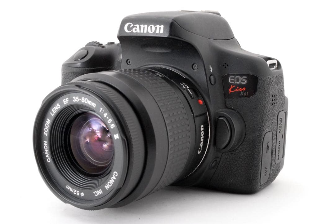 一眼レフカメラ/canon kiss x8i/CANON EF 38-80㎜