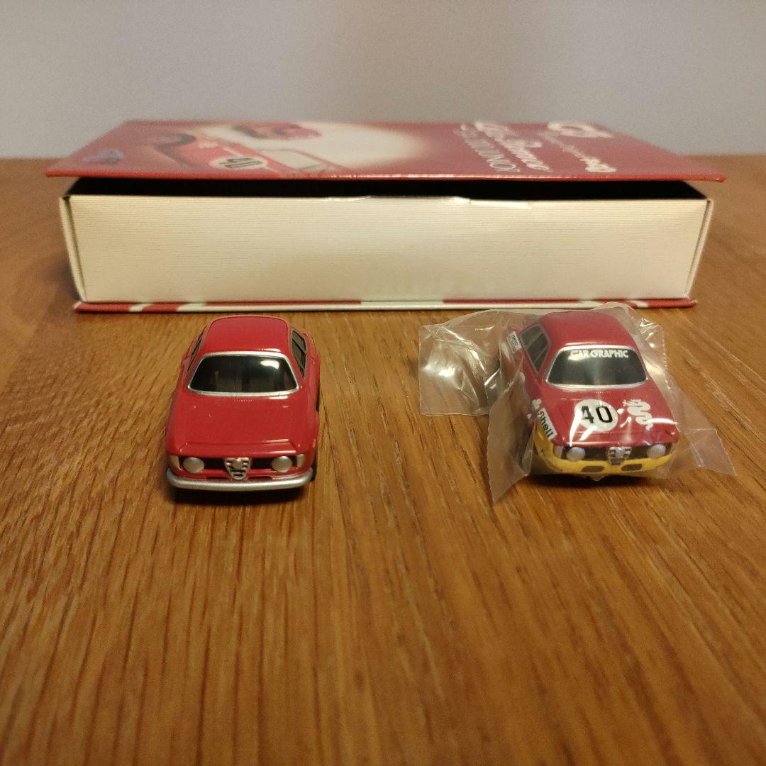 【編集長サイン付】チョロQ　アルファロメオ　ジュニア1300　カーグラフィック