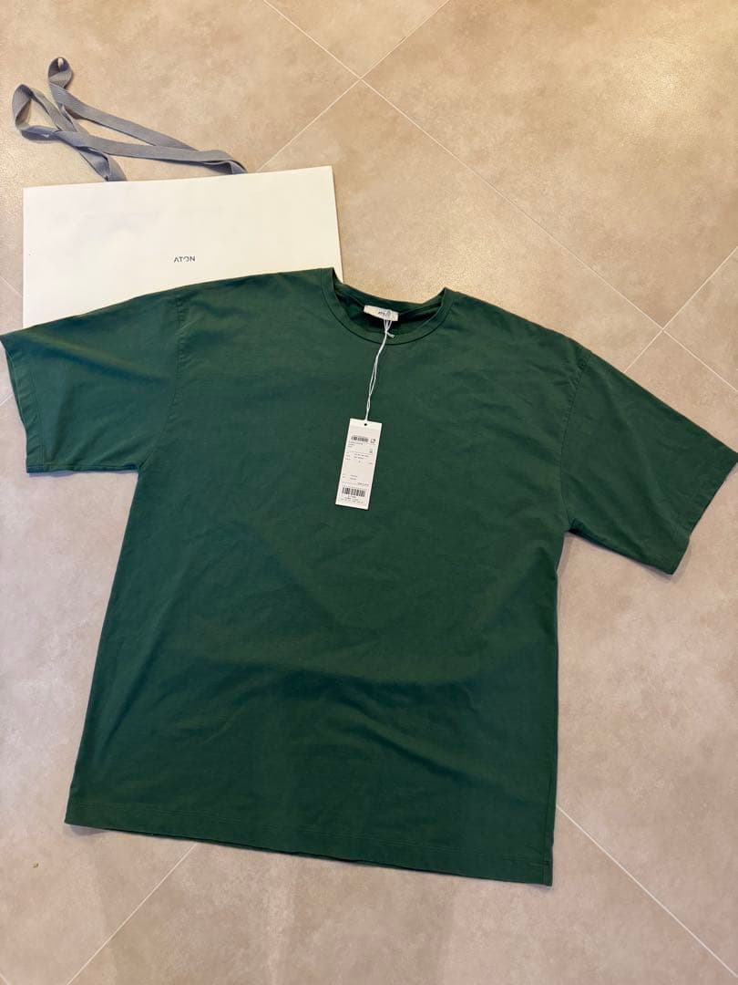 試着のみ★ATONカットソー★エイトンオーラリーコモリロンハーマン