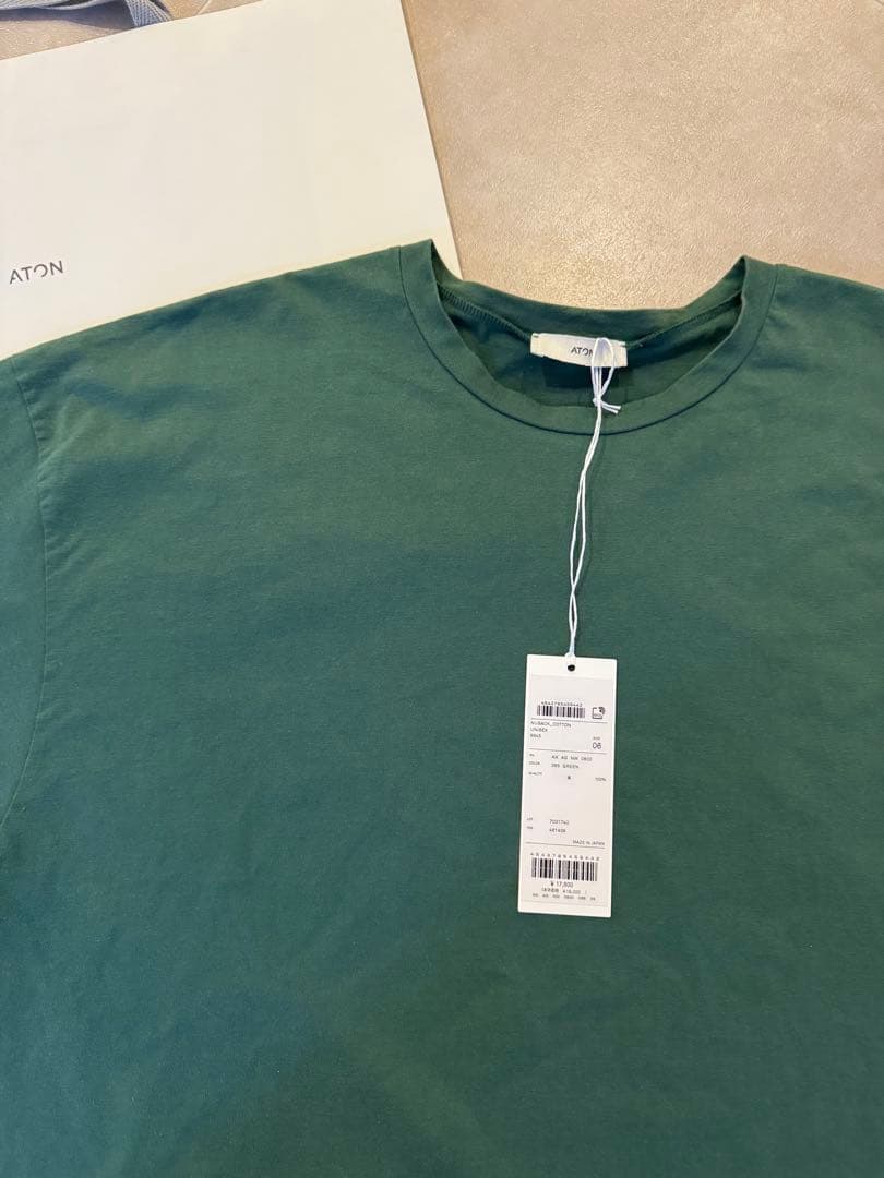 試着のみ★ATONカットソー★エイトンオーラリーコモリロンハーマン