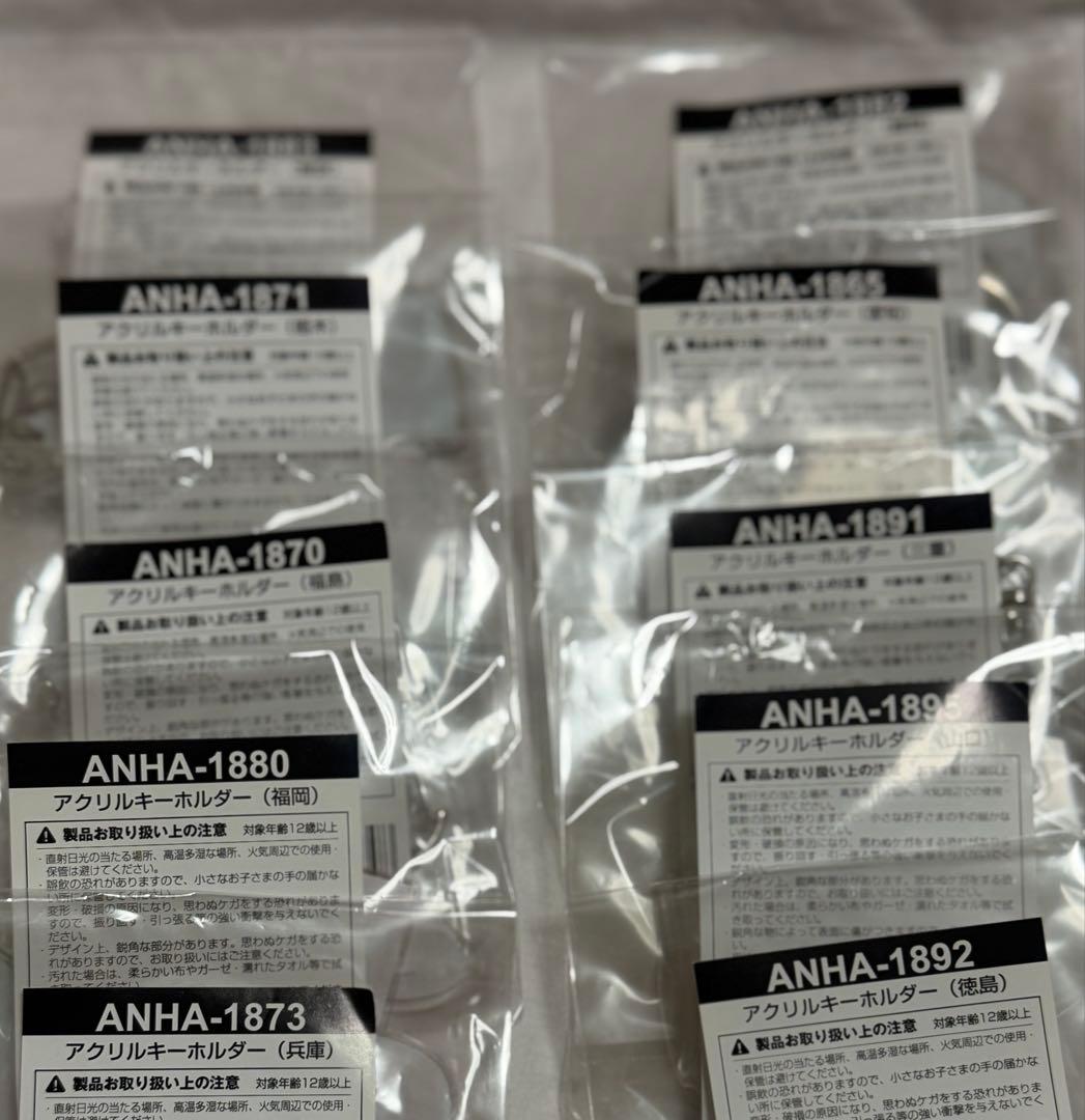 まとめ出品　浜崎あゆみ　ご当地　アクリルキーホルダー　新品未開封