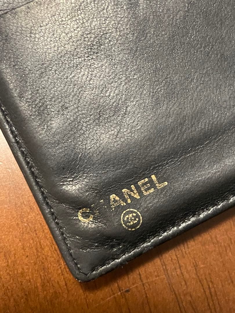 CHANEL シャネル キャビアスキン 黒 ココマーク