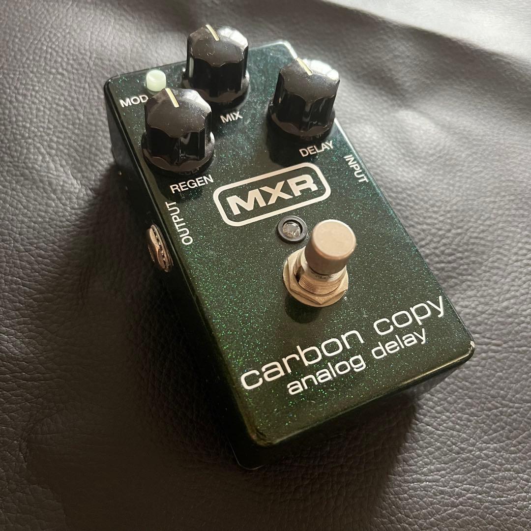 名機・MXR Carbon copy カーボンコピーアナログディレイ