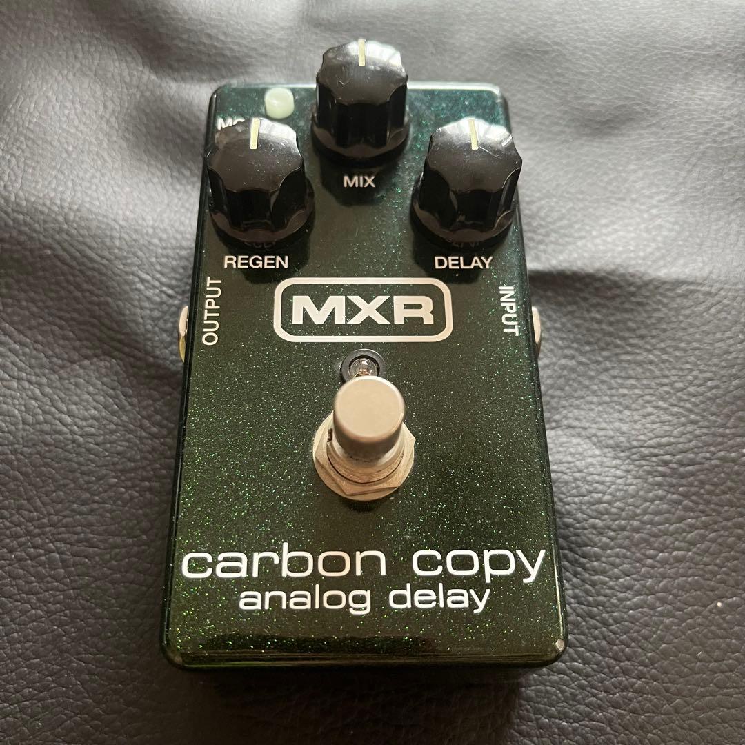 名機・MXR Carbon copy カーボンコピーアナログディレイ