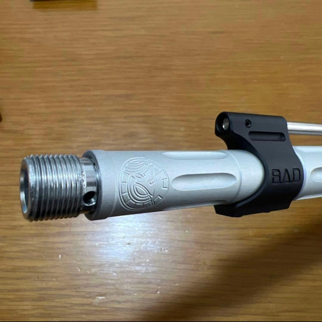 IRON AIRSOFT BADタイプ 10.5インチ アウターバレル　ポン付け