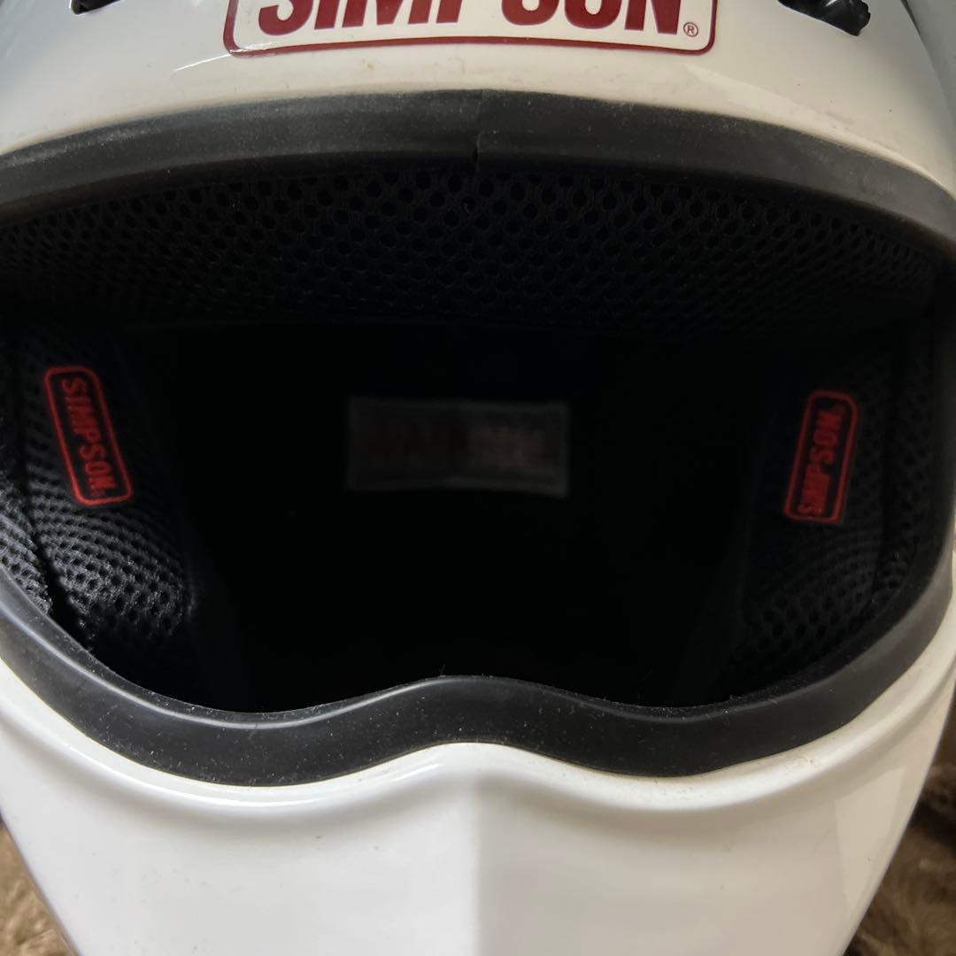 SIMSON フルフェイスヘルメット ホワイト