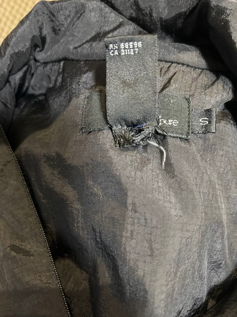 トップス 1990s DKNY zip padded pullover vest