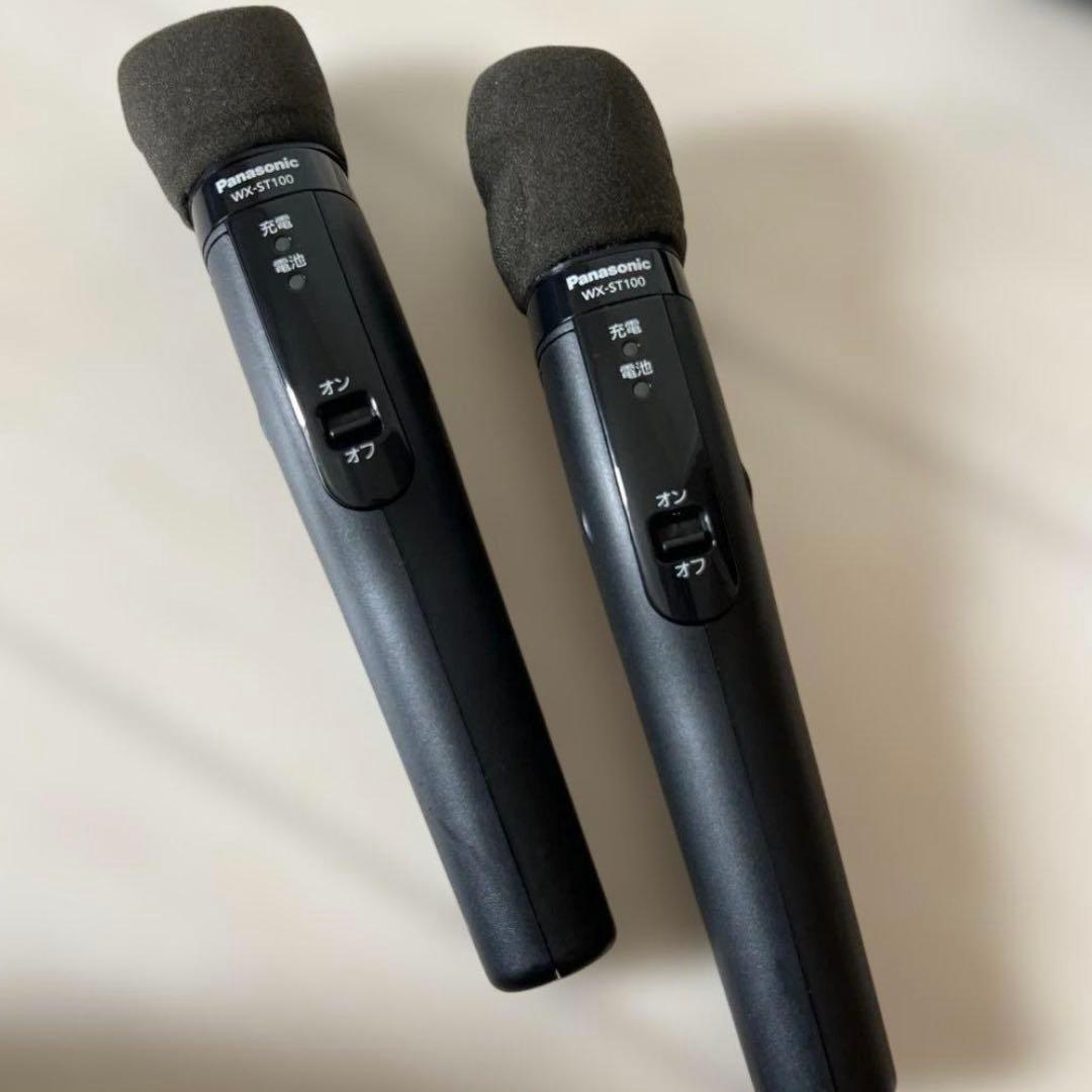 Panasonic ワイヤレスマイクベースステーションWX-ST100/300