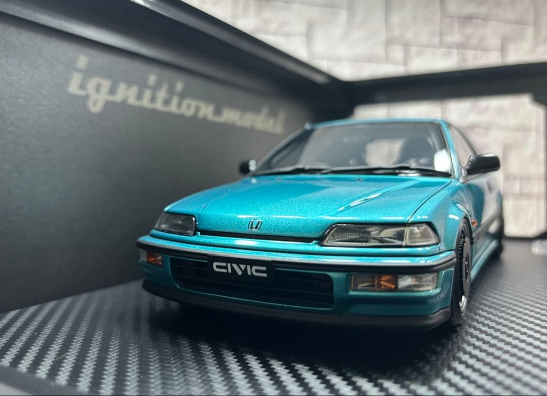 1/18イグニッションモデル　ホンダシビック【新品】大阪環状族　なにわ友あれ
