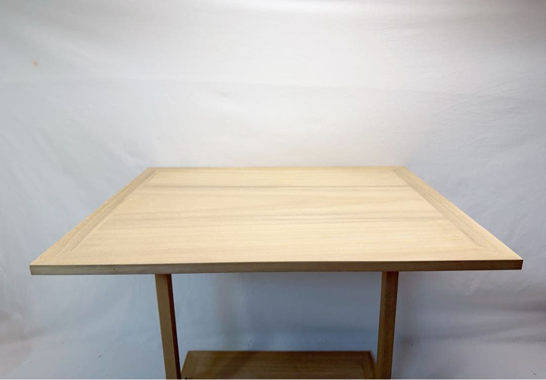 未使用 茶道具 桐木地 角棚 大四方棚 利休好写 組み立式 元箱