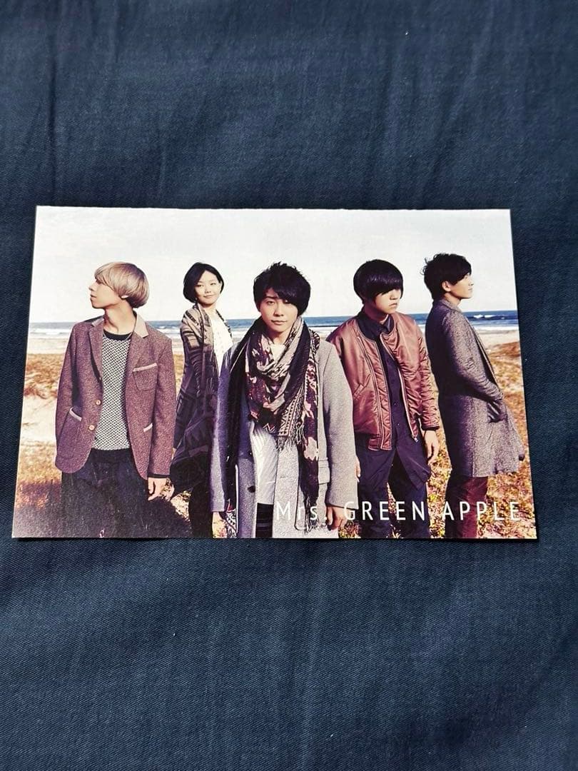 Mrs. GREEN APPLE サイン入りポストカード ラババン