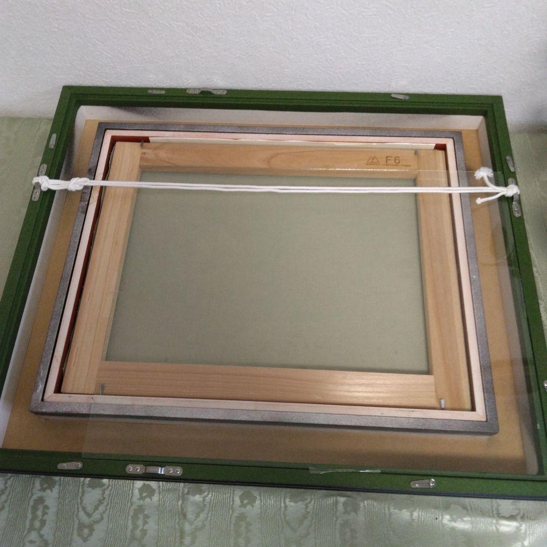 E-122 花園の絵　F6