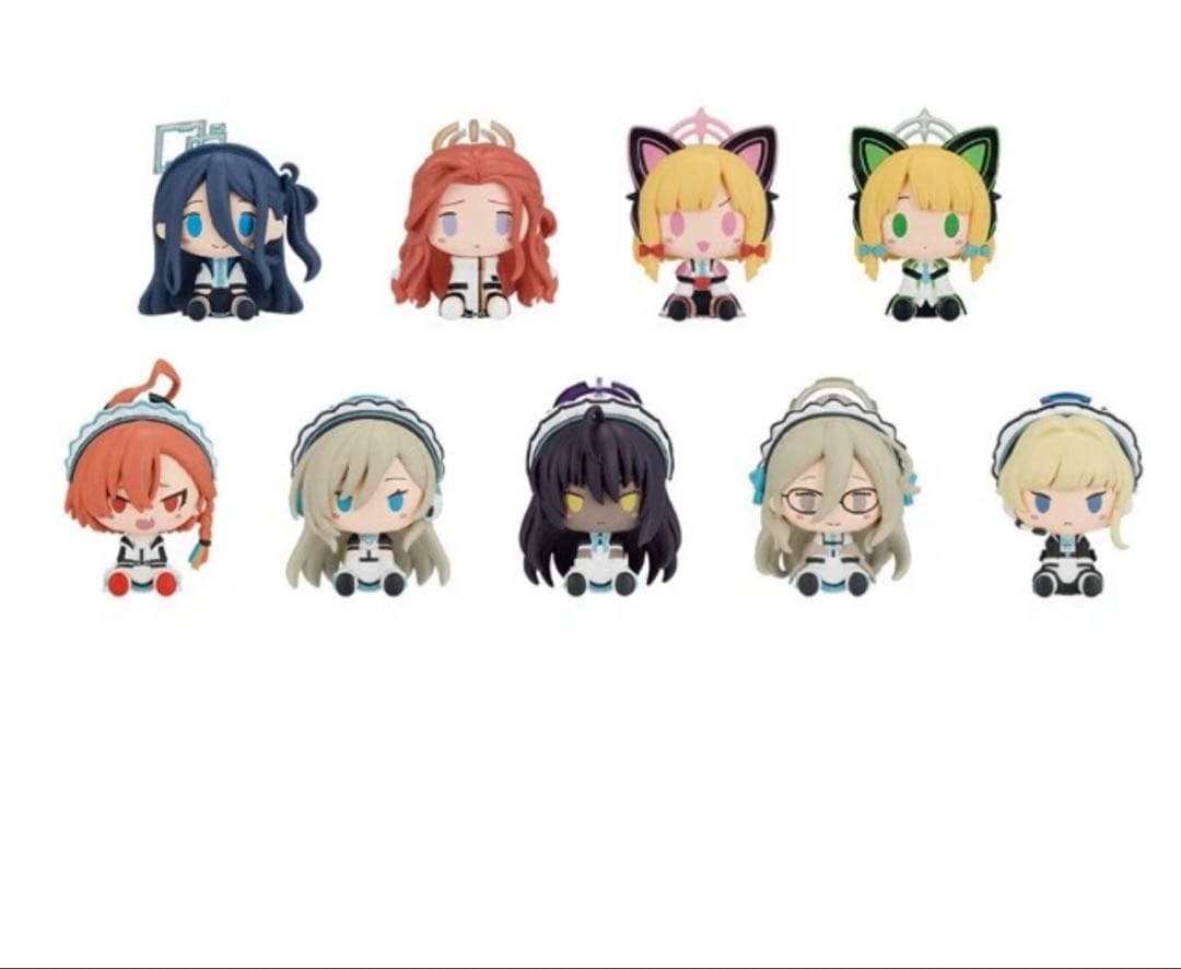 ブルーアーカイブ　ちょこのっこ　フィギュア　一番くじ　全種セット　Blue