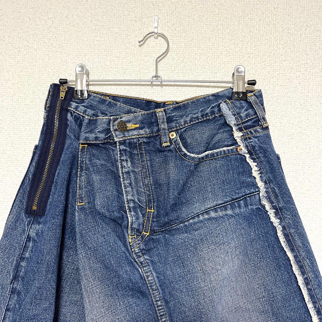 【特別価格】ジュンヤワタナベ コムデギャルソン 再構築 デニムスカート