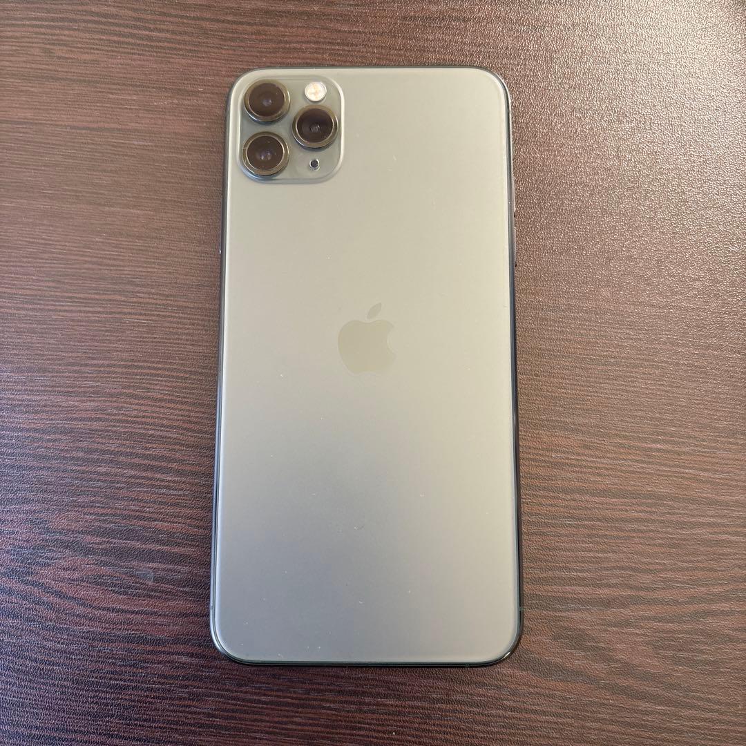 Apple iPhone11Promax256gbミッドナイトグリーン付属品付き